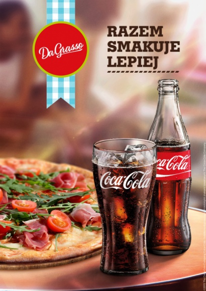 Da Grasso rozpoczyna współpracę z Coca-Cola HBC Polska Sp. z o.o.