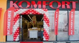 Kolejny sklep sieci Komfort BIZNES, Handel - Marka Komfort otworzyła sklep w rzeszowskim centrum handlowym Nowy Świat. Jest to 15. salon sieci otwarty w tym roku.