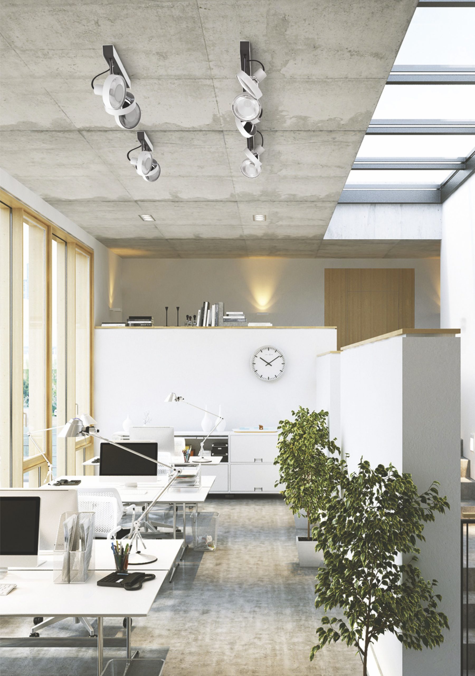 Kolekcja CROSS marki Nowodvorski Lighting , lampy, cross, biuro - Lampy CROSS to idealne uzupełnienie nowoczesnego, minimalistycznego wnętrza. Prosty, elegancki design współgra z aranżacją zarówno przestrzeni biurowej, jak i domowej.