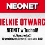NEONET w Tucholi przenosi się na ulicę Warszawską