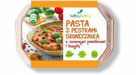 Nowość Well Well - Pasta z pestkami słonecznika z suszonymi pomidorami i bazylią BIZNES, Handel - Pasta z pestkami słonecznika z suszonymi pomidorami i bazylią to smaczna nowość marki Well Well, oferującej gamę produktów bliskich naturze, charakteryzujących się niewielkim stopniem przetworzenia, starannie komponowanych z najwyższej jakości składników.