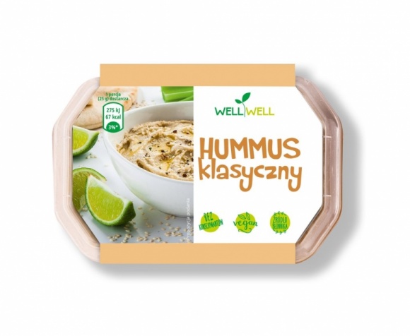 Nowość – Hummus klasyczny marki Well Well – 100% smaku i mnóstwo możliwości