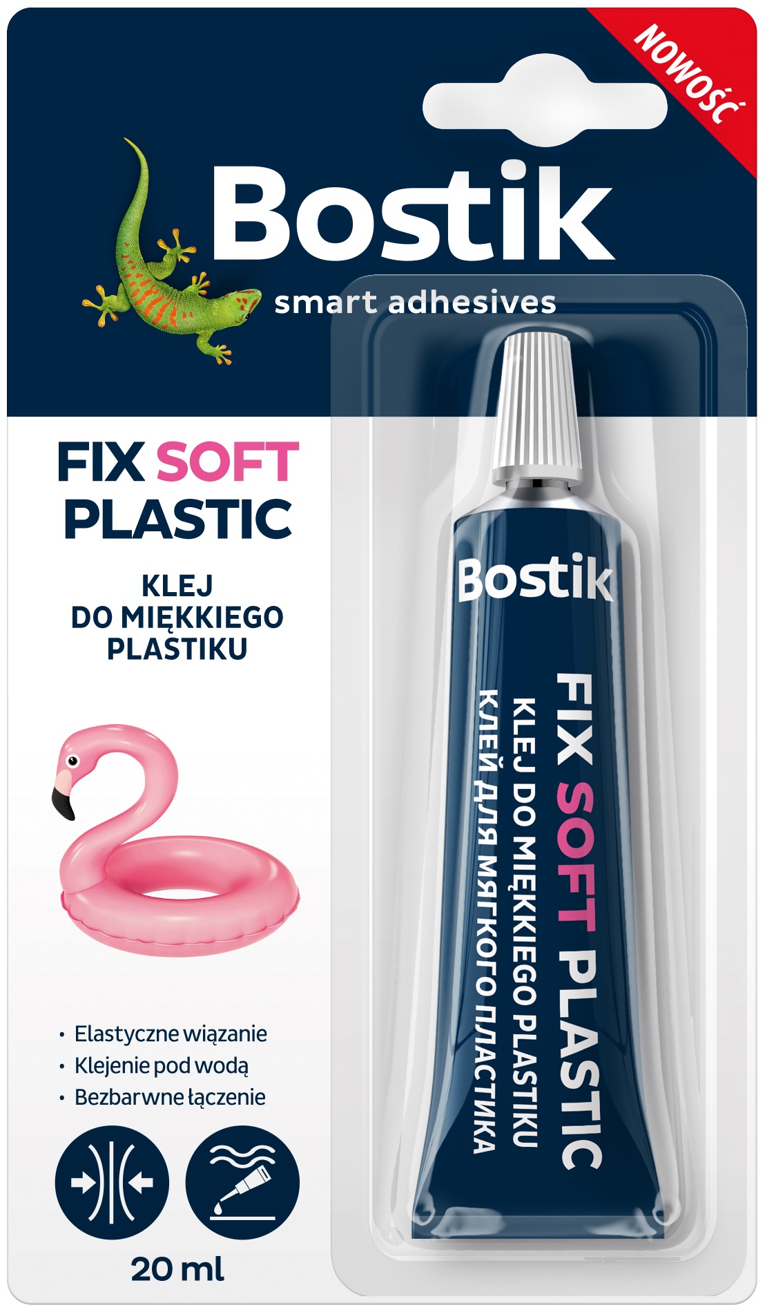 Fix Soft Plastic marki Bostik – na ratunek plażowym akcesoriom , Bostik - Pęknięta piłka, przeciekający ponton lub dziurawy dmuchany basen to problemy, które w sezonie letnim zdarzają się bardzo często. Niestety, nawet drobne uszkodzenia zabawek plażowych, materacy czy innych produktów z miękkiego plastiku, zwykle wiązały się z koniecznością ich wyrzucenia. Na szczęście teraz tego typu akcesoria można szybko i skutecznie naprawić przy pomocy kleju Fix Soft Plastic marki Bostik.