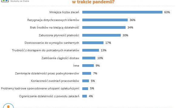 Z jakimi problemami Pana firma musiała się zmierzyć w trakcje pandemii