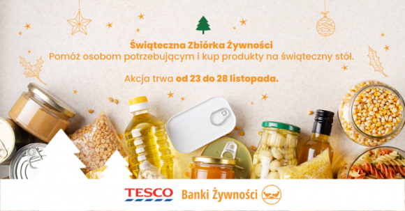 Klienci Tesco wspierają potrzebujących przed Świętami